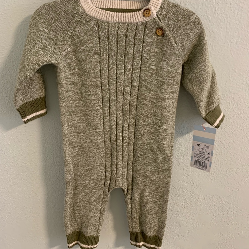 Newborn Cat & Jack Onesie.